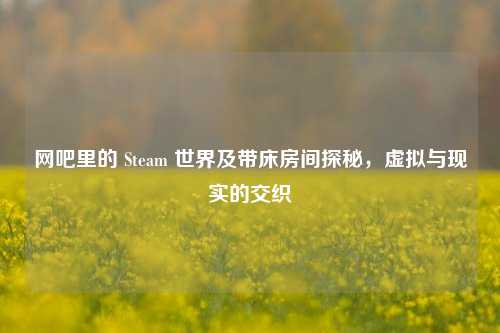 网吧里的 Steam 世界及带床房间探秘,虚拟与现实的交织